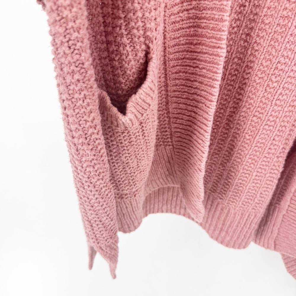 ✅Madewell Bobble Cardigan Sweater Vintage Quartz SIZE X-SMALL POCKETS OPEN FRONT - Picture 5 of 8